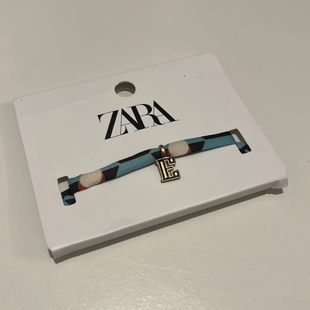 Free with purchase - Zara “E” bracelet